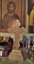 Cross with stand